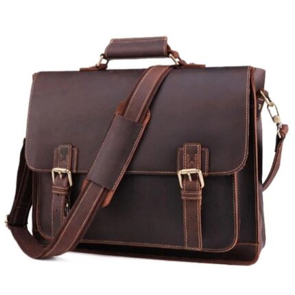 Male Side Leather Bag
